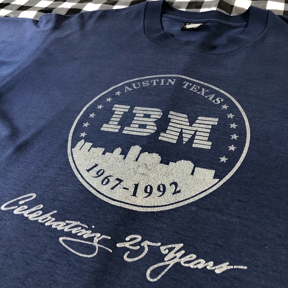 IBM Computers Software Microsoft 1992 Vintage Tee - Picture 3 of 8